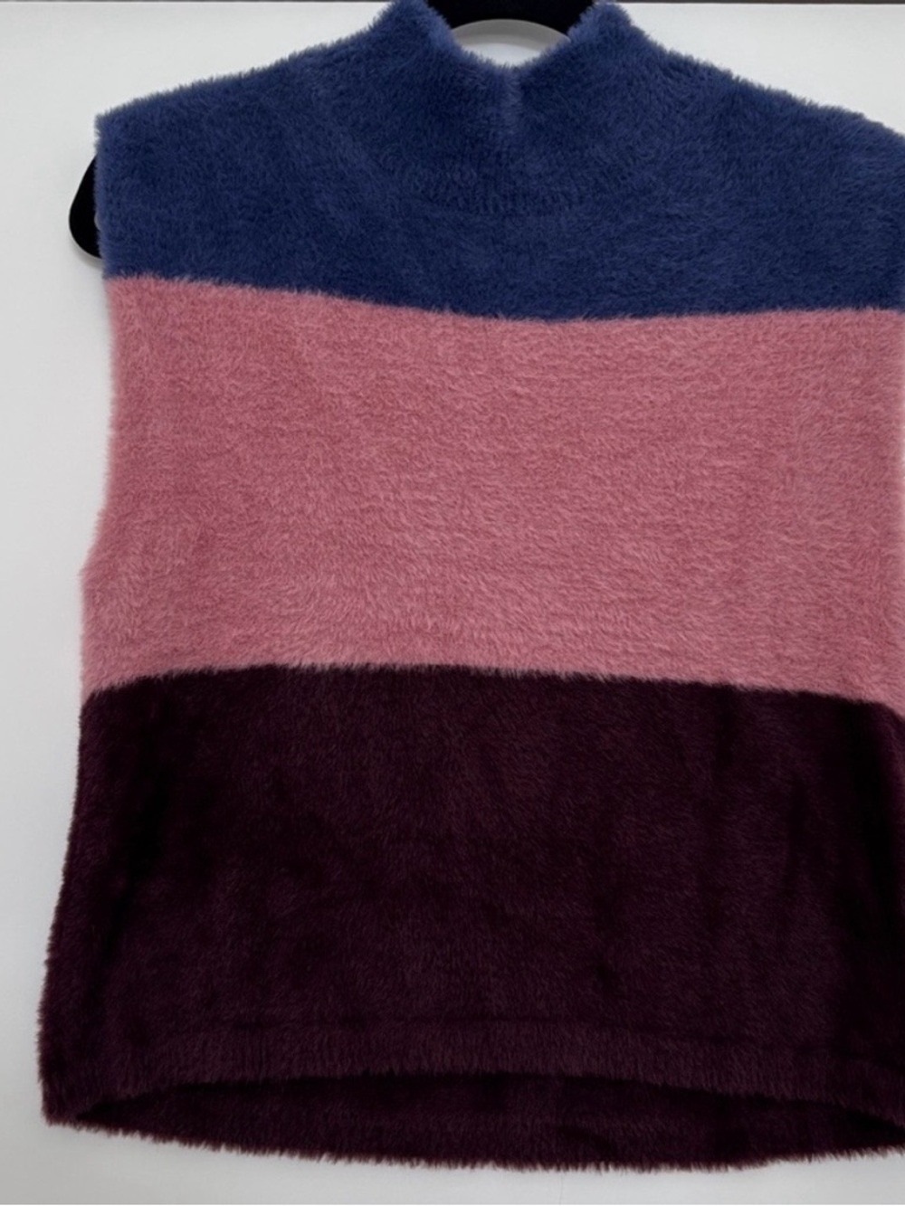 Anthropologie Maeve Colorblock Eyelash Sweater Vest - Picture 5 of 8